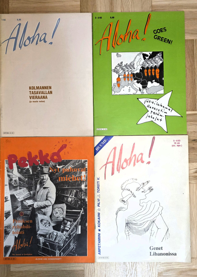 ALOHA - täydet vuosikerrat 1983-1986