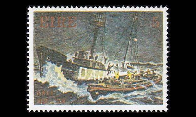 Irlanti 301 ** Meripelastusseura 150v (1974)