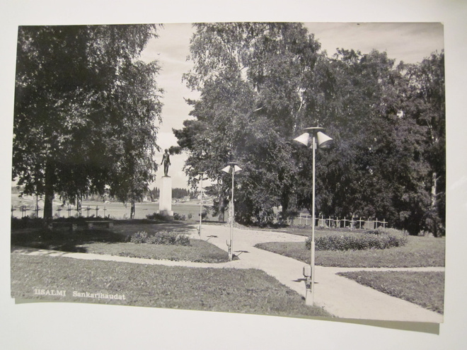 VANHA Postikortti Iisalmi 1950-l Alkup. Mallikappale