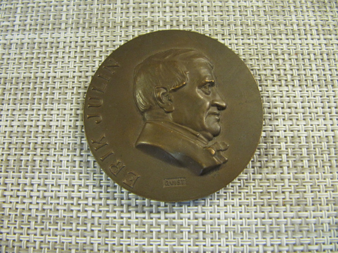 Erik Julin mitali 1938 /Gerda Qvist 1938