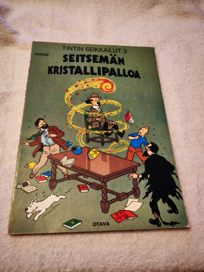 Herge: Seitsemän kristallipalloa