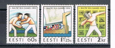 Viro 1993 - Baltian kisat (3)  ++