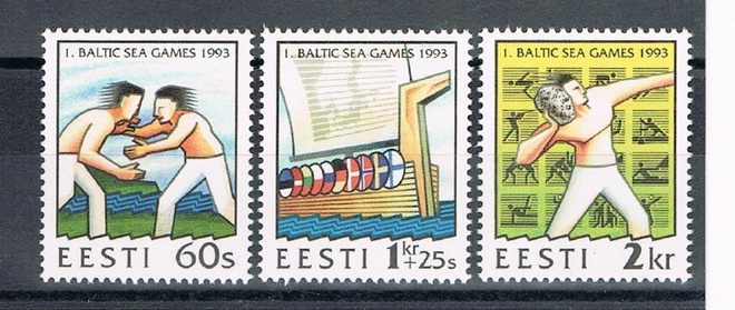 Viro 1993 - Baltian kisat (3)  ++