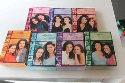 Gilmoren tytöt kaudet 1-8 dvd boksit (koko sarja)