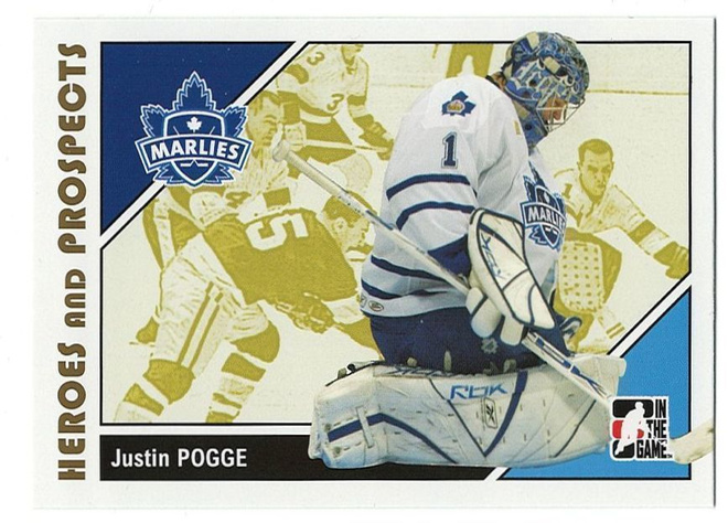 07-08 ITG Heroes & Prospects #19 Justin Pogge