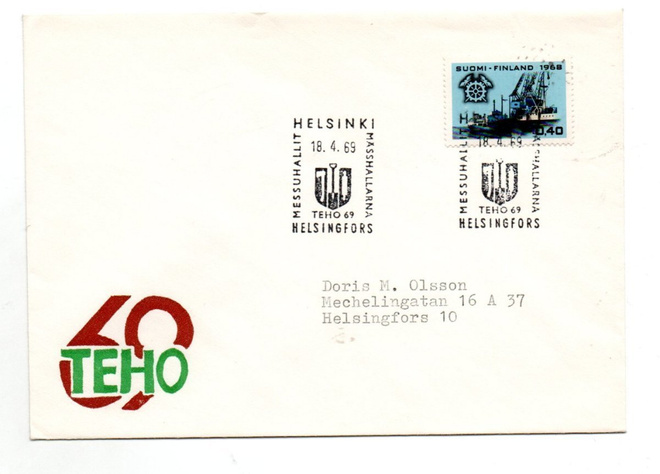 Helsinki: Teho 69 (erikoisleima 18.4.1969)