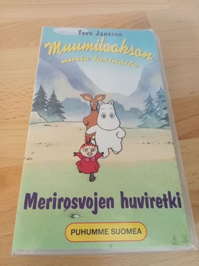 Muumilaakson uusia tarinoita merirosvojen huviretki VHS