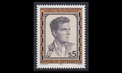 Itävalta 1952 ** Filosofi Ludwig Wittgenstein (1989)