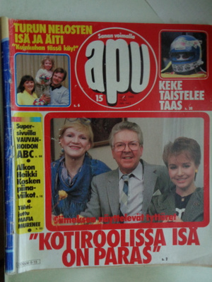 Apu lehti Nro 15/1985 (21.8)