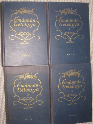 Emännän tietokirja. 1 - 4 / Hannula, Mandi , 1. painos 1931