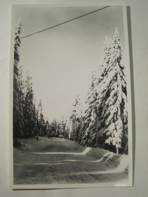 VANHA Postikortti Kuopio 1950-l Alkup.Mallikappale