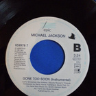 7” SINGLE Michael Jackson - Gone Too Soon - pikkukuva 2