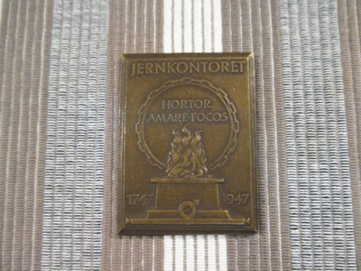 Jernkontoret 1747-1947 mitali .Ruotsi.