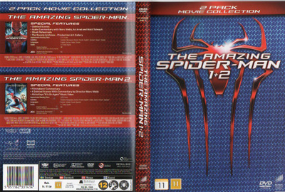 amazing spider-man 1 + 2	(1 238)	k	-FI-	DVD	nordic,	(2)			2