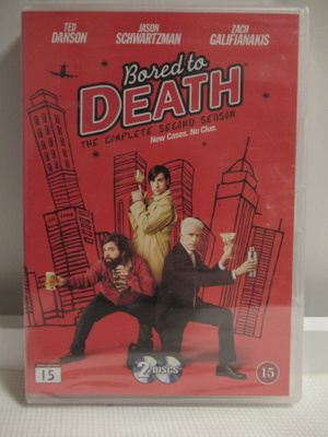 BORED TO DEATH - TOINEN TUOTANTOKAUSI DVD *UUSI! MUOVEISSA*