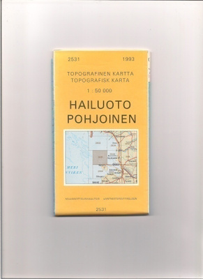 Maastokartta 1:50 000 Hailuoto pohjoinen