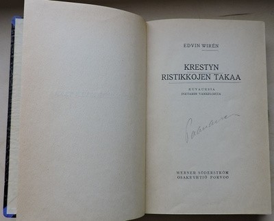 Edvin Wirén: Krestyn ristikkojen takaa