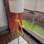 Ikea LAUTERS lattiavalaisin (saarni-valkoinen) - pikkukuva 1