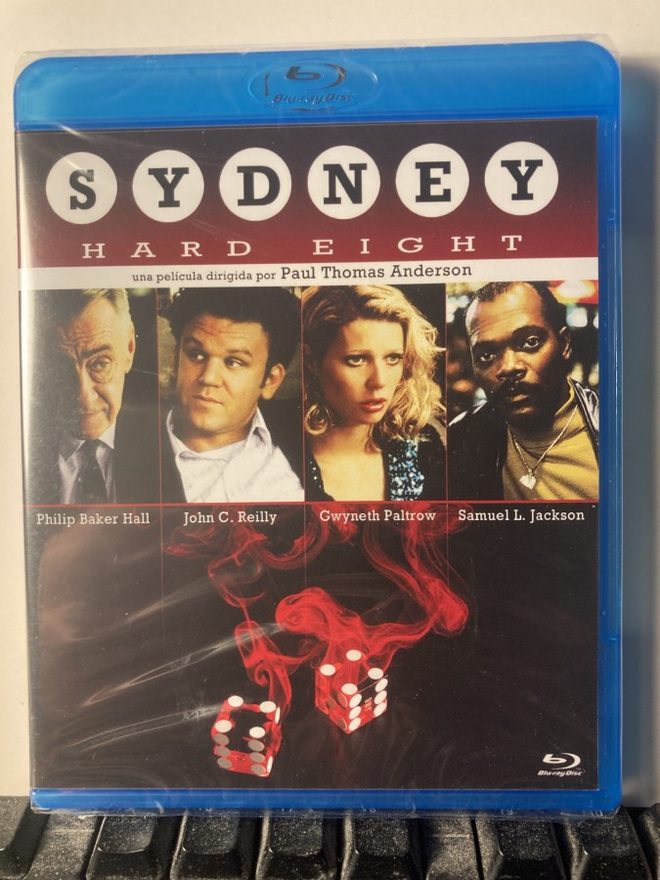 HARD EIGHT, BluRay, Anderson, Jackson, Paltrow, muoveissa