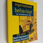 David Buchanan : Organizational behaviour : an introducto... - pikkukuva 1