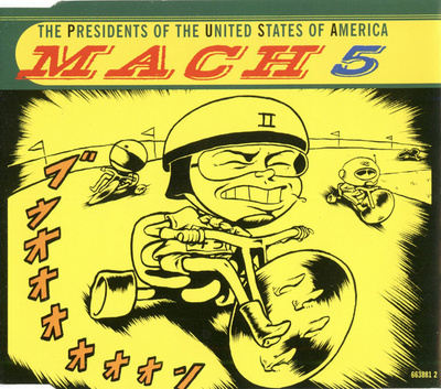 The Presidents Of The United States Of America - Mach 5 (CD)