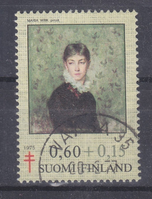 1975 0,6 mk TUB kaunisleimaisena.