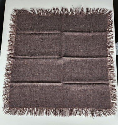Vintage ruskea huivi 70 cm x 70 cm