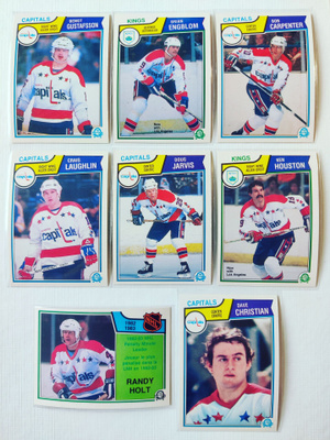 83-84 Opc - Washington Capitals 8kpl