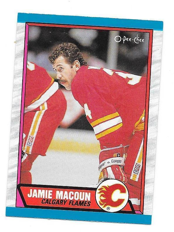 1989-90 OPC #207 Jamie Macoun Calgary Flames