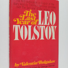 V. F. Bulgakov : The last year of Leo Tolstoy - pikkukuva 1
