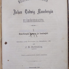 Johan Elias Strömborg : Muistoonkirjoituksia Johan Ludwig... - pikkukuva 3