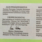 Kulta/hopea raha, 10 mk 1995 EU Joutsen raha. Harvinainen. - pikkukuva 3