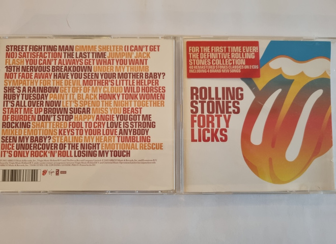 ROLLING STONES: FORTY LICKS 2CD