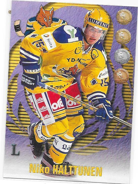 1998-99 CardSet #172 Niko Halttunen Lukko