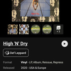 2 KPL DEF LEPPARD LP - pikkukuva 4