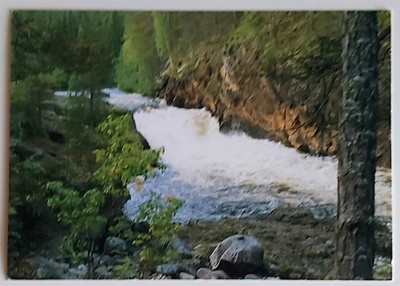 KIUTAKÖNGÄS, OULANKA-KULKEMATON POSTIKORTTI