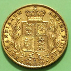 Australia, Sovereign 1875 Sydney, Young Victoria. - pikkukuva 1
