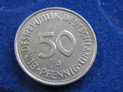 50 pfennig 1978J. Länsi-Saksa. West Germany