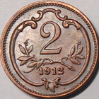 Austria. 2 heller 1912. - pikkukuva 2