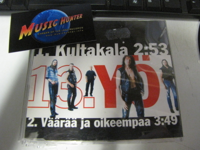 YÖ - KULTAKALA / VÄÄRÄÄ JA OIKEEMPAA CD SINGLE SLIM CASE+