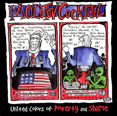 Molotov Cocktail - United Colors Of Poverty And Shame (CD)