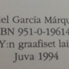 Gabriel Garcia Marquez - Oudot vaeltajat (sid.) - pikkukuva 2