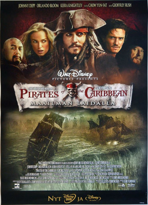 Elokuvajuliste: Pirates of the Caribbean: Maailman laidalla