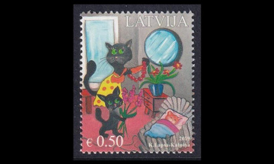 Latvia 1074 ** Äitienpäivä (2019)