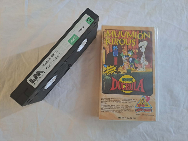 VHS : Kreivi Duckula Muumion Kirous