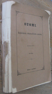 Artturi Kannisto: ...läntisen Etelä-Hämeen kielimurteesta.