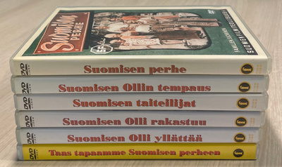 Suomisen Olli -kokoelma (1941-1959) Lasse Pöysti (6DVD)