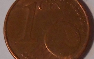 RANSKA  1 Cent v.2012   KM#1282  Circ.