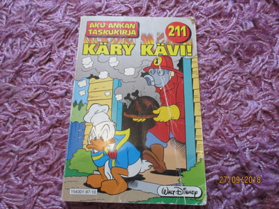Aku Ankan taskukirja 211 Käry kävi. 1.p