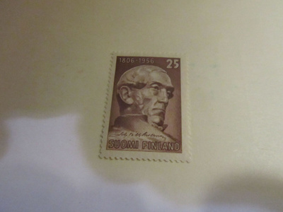 1956 j.v.snellmanin syntymästä 150 vuotta, postituore